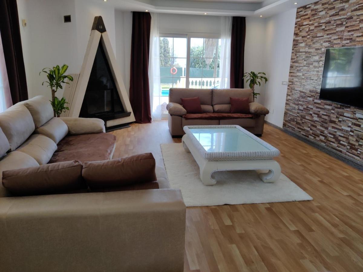 Villa Grande Piscine 5 Min De La Mer Малага Екстер'єр фото